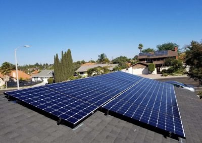 5.4kW 15 LG360W panels solar installation