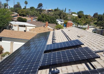 affordable Solar assembly installed